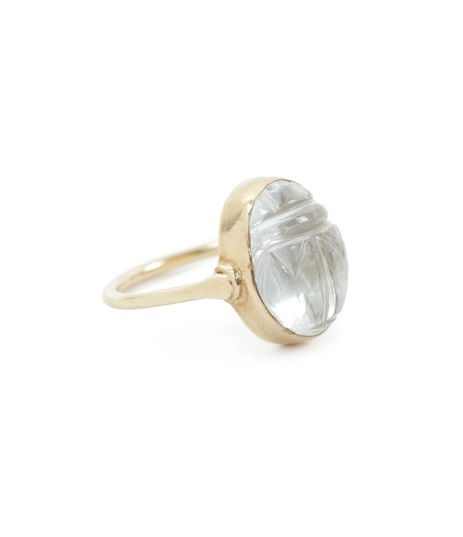 VADI JEWELS Bague Scarabée Cristal