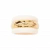 AURELIE BIDERMANN Bague Nazca Résine Ivoire