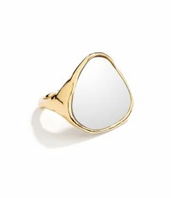 AURELIE BIDERMANN Bague Ciottolo Miroir