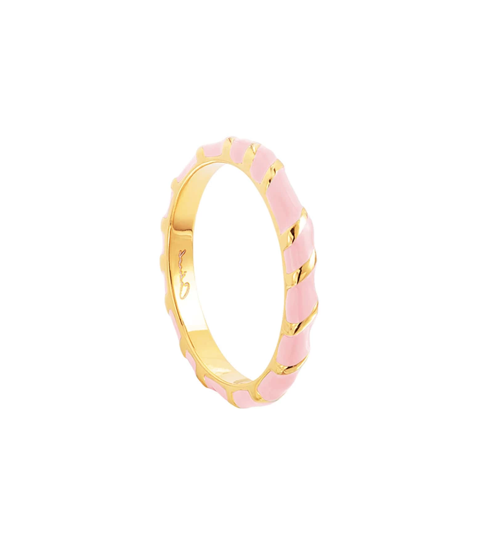 CABIROL Bague Aimée Vermeil Peau D'Ange