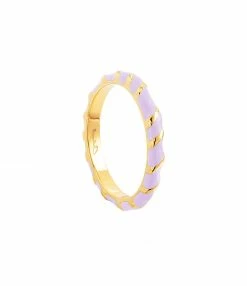 CABIROL Bague Aimée Vermeil Rose Poudré