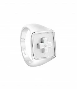 CABIROL Chevalière Destin GM Argent