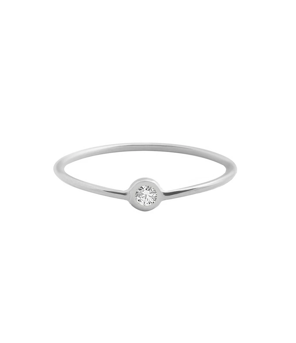 GIGI CLOZEAU Bague Solitaire Or Diamant – Image 2