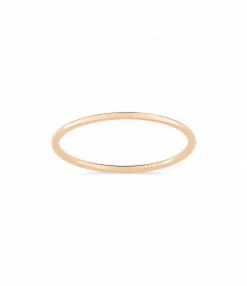 GINETTE NY Bague Circles Or Rose