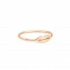 GINETTE NY Bague Mini French Kiss Or Rose