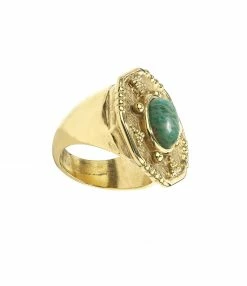 GOOSSENS PARIS Bague Essaouira Amazonite
