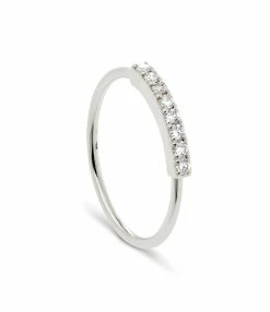 NAVA JOAILLERIE Bague Hash Diamants Or Blanc