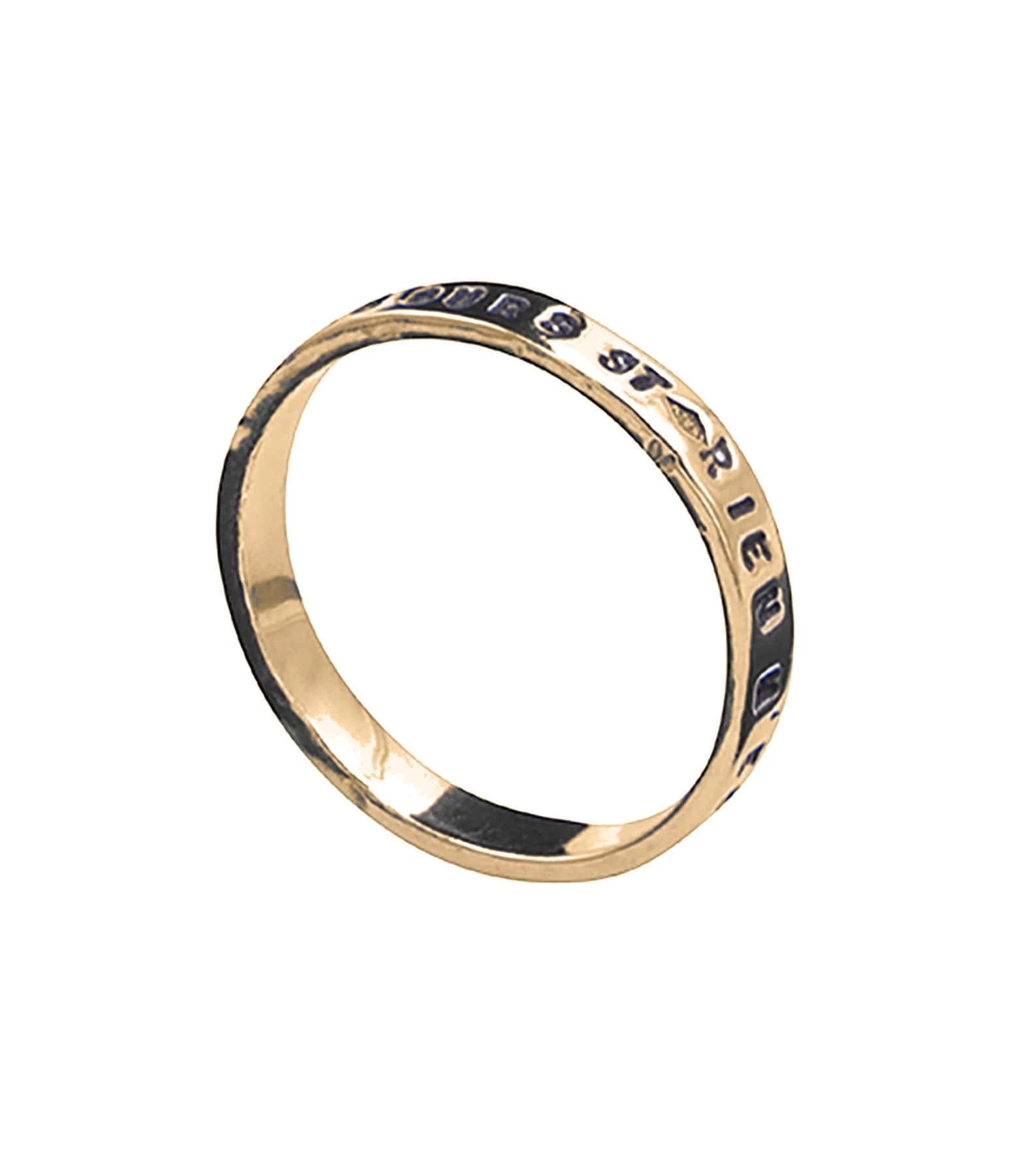 SERGE THORAVAL Bague Rien N'est Jamais... Vermeil – Image 2