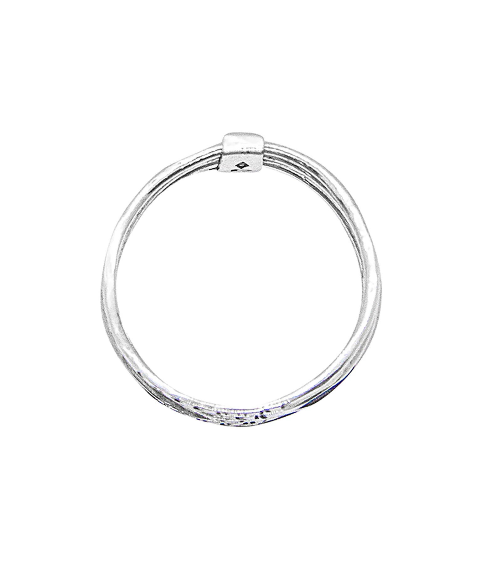 SERGE THORAVAL Bague 5 Sens Extra-fine Argent – Image 5