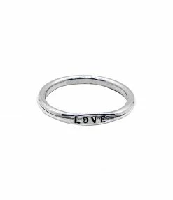 SERGE THORAVAL Bague Love 2 Argent
