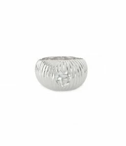 TITYARAVY Bague Prema Topaze Blanche Argent