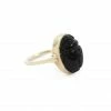 VADI JEWELS Bague Scarabée Onyx Noir